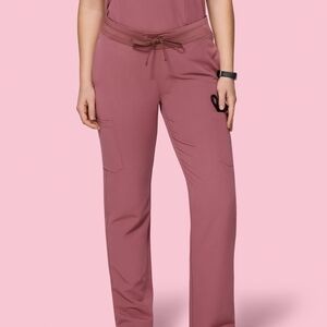 Women's Mauve Scrub Set